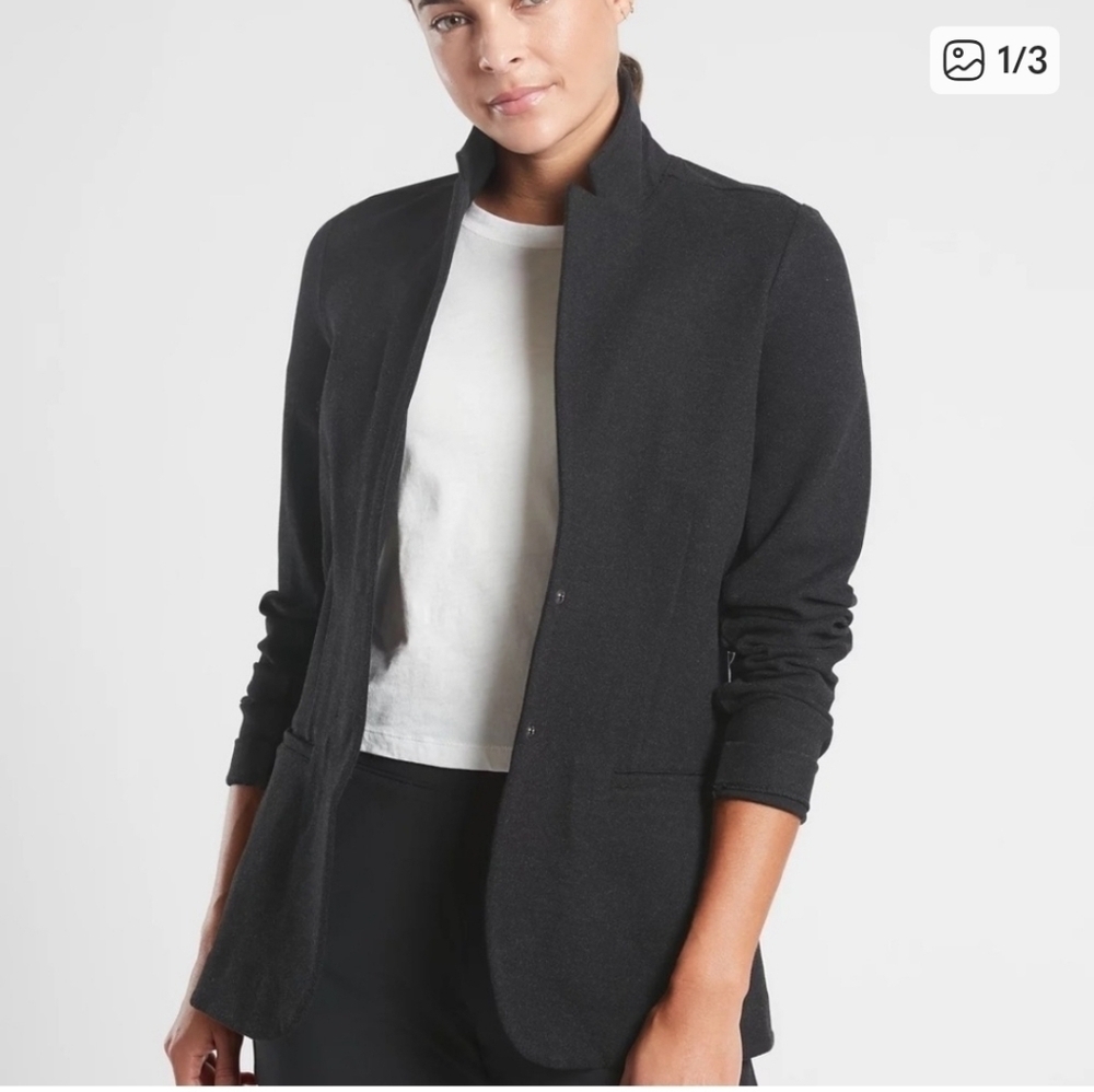 ATHLETA  VENICE Women's Black Blazer